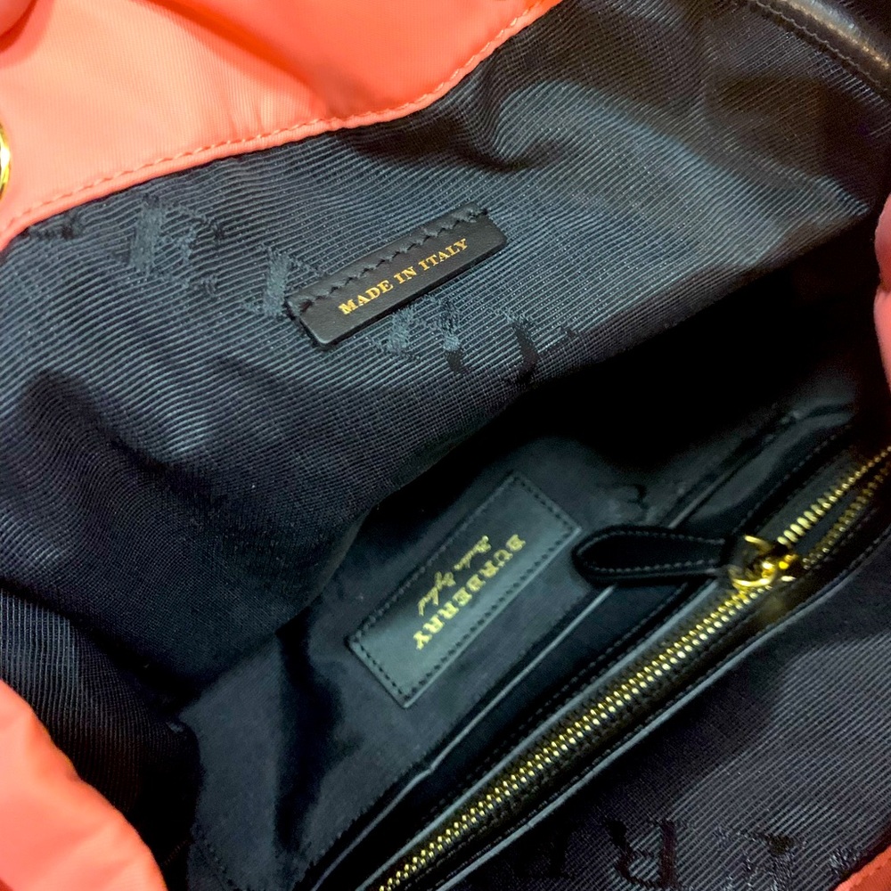 Burberry Rucksack Backpack Medium, Bright Coral P… - image 5